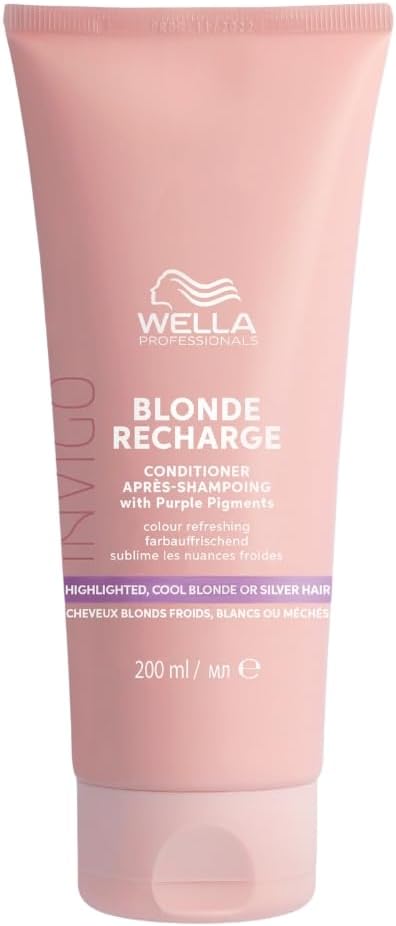Wella Professionals Invigo Blonde Recharge Cool Blonde Nötrleştirici Mor Saç Kremi 200 ml