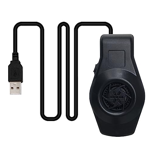 Aquarium Chiller Small Fish Tank Fan Cooling 2-Level Speed Adjustable Quiet Cooler with Wide Angle Wind Suitable for 1-6Gal Fish Tank