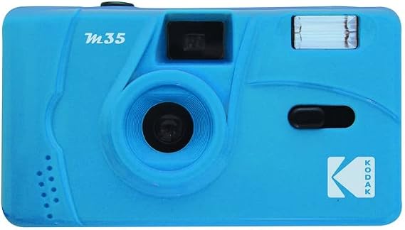 KODAK M35 35mm Reusable Film Camera Blue Iconic Retro Lomo Kodak M35 Blue