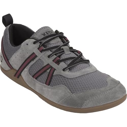 Xero Shoes Mens Prio Suede Barefoot Athletic Sneaker