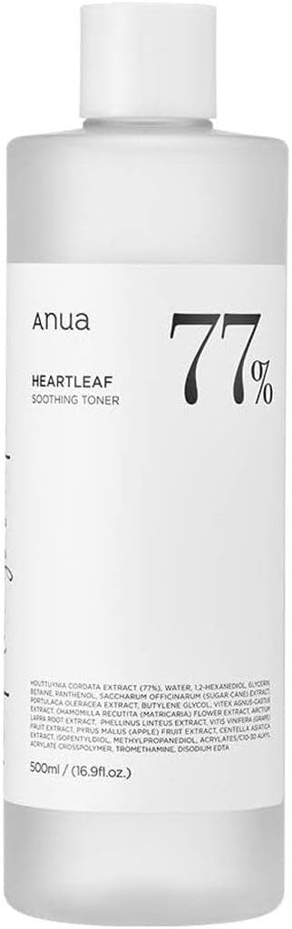 ANUA Heartleaf 77% Soothing Toner (500 ml)