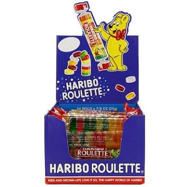 HARIBO ROULETTE 1oz 36PC/BX