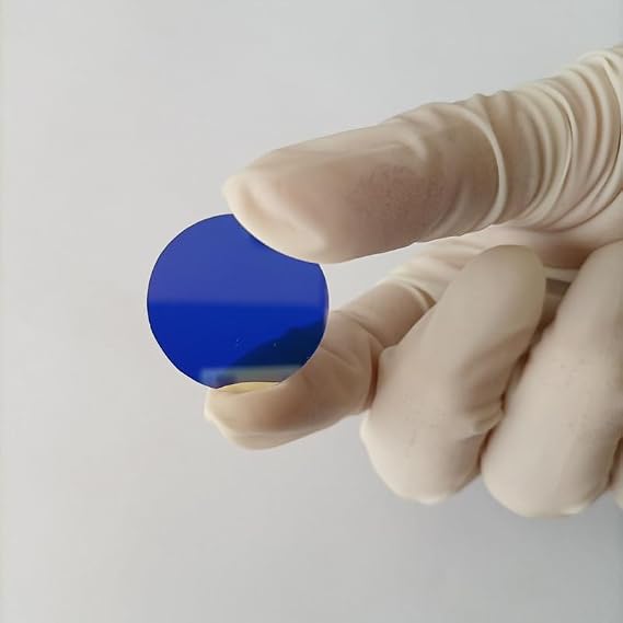 Multiple Size 470nm Narrow Bandpass Filter NBP470 Blue Light Pass Optical Glass(25x1.0mm)