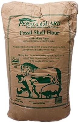 100% Food Grade Diatomaceous Earth 50lb Bag W/Shaker Bottle L M
