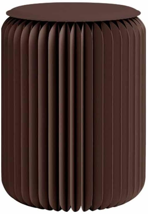 KAFELE Environmentally Friendly Paper Accordion Stool, Casual Personalized Coffee Table, Load-Bearing 200KG,48CM