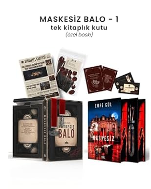 Maskesiz Balo 1 - Tek Kitaplık Kutu Özel Baskı
