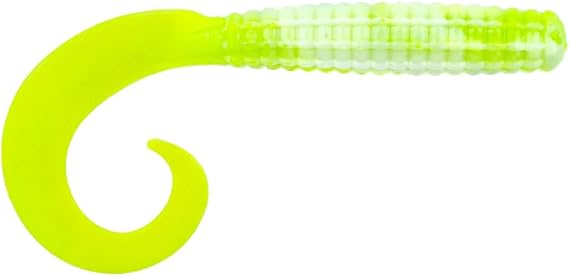 Saltwater GO2 Grub | Premium Soft-Plastic Grub for Saltwater Species | Action-Packed Tail + Scent Technology | Shinetreuse, 4-Inch
