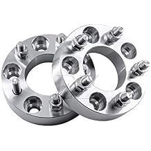 2 Wheel Adapters 5x4.5 (114.3mm) to 5x150 1" Thick Fits Toyota Highlander Rav4 Sienna & Mount Wheels from 5 Lug Tundra