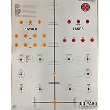 100 Yard Long Range Load Development/Scope Tracking Target (5 Pack)