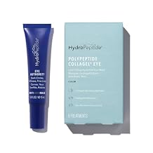 HydroPeptide Eye Authority and Collagel  Hydrogel Eye Mask, Bundle, 0.5 Ounce and 8 Count
