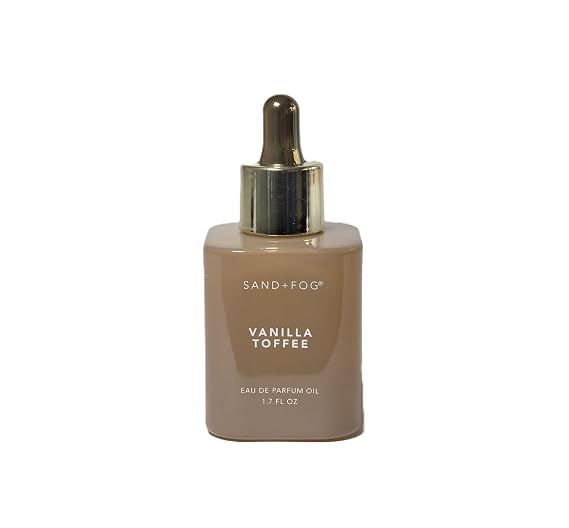 Sand + Fog Vanilla Toffee Eau de Parfum Oil, 1.7 fl oz, Dropper Bottle