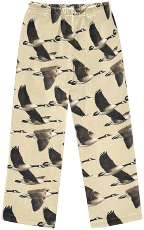 Fleece Pajama Pant Soft Lounge Wear PJ Bottom with Elastic Waist and Pockets