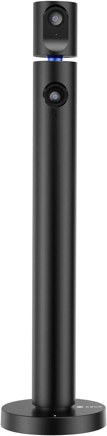 CZUR Halo X Pro Dual Webcam for PC, 1080P Web Camera with Microphone