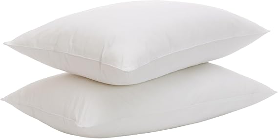 Westin Hotel Luxury Firm Pillow Supportive Down Alternative Fiber Fill Hypoallergenic and Breathable for Side and Back Sleepers | 2 King Size Pillows