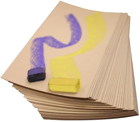 UART Sanded Pastel Paper M-160277 18-Inch/24-Inch No.280 Grade Paper, 10-Pack