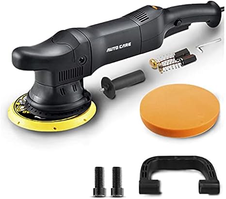 Car Polishing Machine - Dual Action Buffer for Professional Detailing and Waxing, Random Orbit DA Polisher for Flawless Finish
