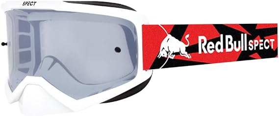 Spect Red Bull Evan MX Dirt Bike Goggles w/Nose Guard for Adults, Men, Women & Youth for Motorcycle, ATV, Mountain Bikes
