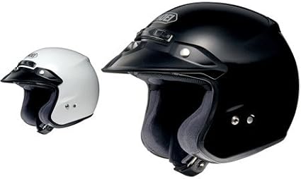 Shoei RJ Platinum R Open-Face Helmet - X-Small/Black