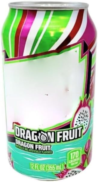Dragon Fruit Soft Drink 355ml (Pack of 12) Delicious And Tasty "A symphony of flavors" For All Occasions