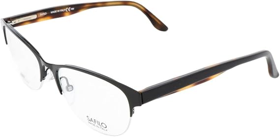 SAFILO Eyeglasses SA 6033 0GSP Black Havana 53MM