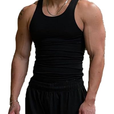 Ekko Beaters, Ekko Beaters Tank Tops Men, Shirt Men, Sleeveless Gym Shirts Tops Black,L