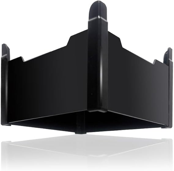 PopBloom RL90 and RL115 Aquarium Led Light Shade,Premium Wide Shade, Gloss Crystal Finish, Reduces Light Spill