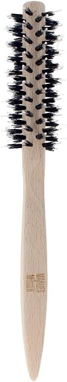 Marlies Möller Medium Round Hairbrush – Medium-sized round brush for perfect styling – With beechwood and natural bristles – For more volume ness – For short hair