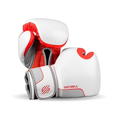 Sanabul Hyperstrike Boxing Gloves for Women, Kickboxing MMA Muay Thai Gloves, Training Sparring Punching Heavy Bag.