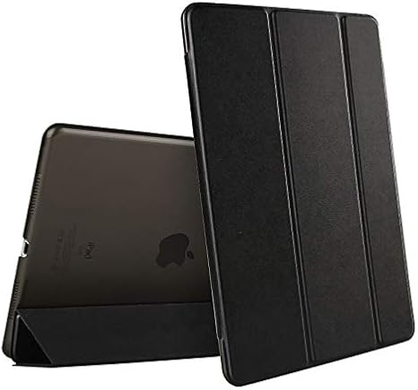 Microsonic Apple iPad 10.2'' 9. Nesil (A2602-A2604-A2603-A2605) için Kılıf Smart Case ve arka Kapak Siyah [iPad 9.Nesil 10.2 ile Uyumlu Kılıf - Siyah]