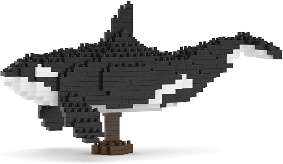 JEKCA Killer Whale 01S | Animal Plastic Building Blocks | Age 14+