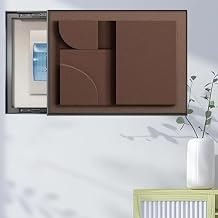 Kitchen Breaker Box Cover for Decorative Wall, Art Tan Electrical Panel Cover for Hide Meter Box/Junction Box (B 60x45cm)