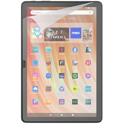 Anti-Glare Screen Protector (2 Pack), for Amazon Fire HD 10, (13th Gen, 2023 release)
