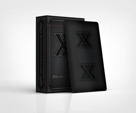 Double Black Unbranded Playing Cards