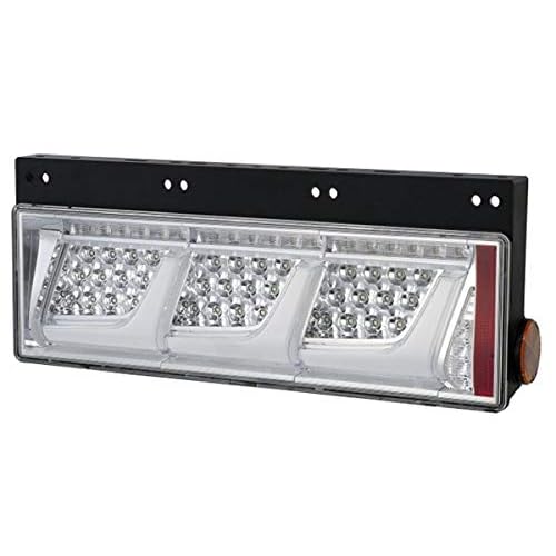 KOITO小糸製作所オールLEDリアコンビネーションランプ3連 シーケンシャルターン クリアVer. 右用 トラック用 LEDRCL-24RSC