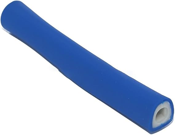 Fencing Handle Grip for Epee and Foil, Sweat-Resistant Rubber Straight Grip for Precision Tip Control, Competition Ready, Blue