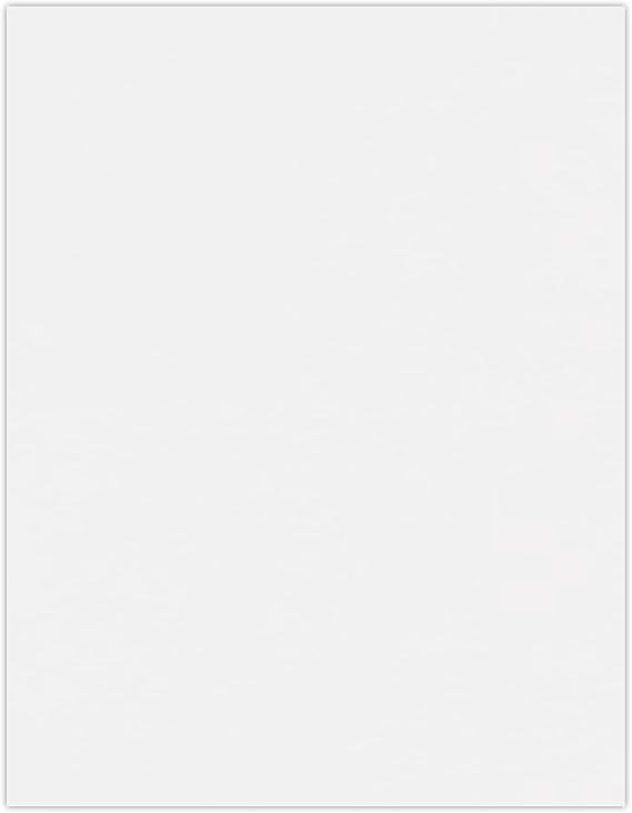 LUXPaper 8.5" x 11" Paper | Letter Size | Bright White | 70lb. Text | 50 Qty