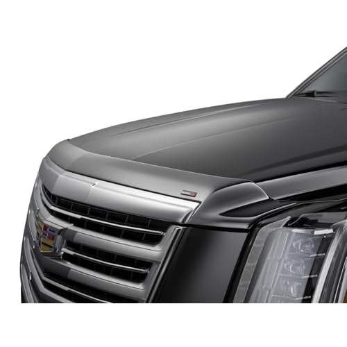 WeatherTech Custom Fit Hood Protector for GMC AcadiaAcadia Denali, 55143 Dark Smoke