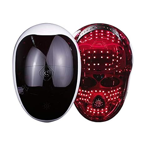 CF Magic LED Mask. 480 LED Near Infrared - Helps Skin Rejuvenation, Facial Skin Care, Anti Aging, Skin Wrinkle/Aging Care, Whitening, Lifting and Scalp/Hair Growth Care.
