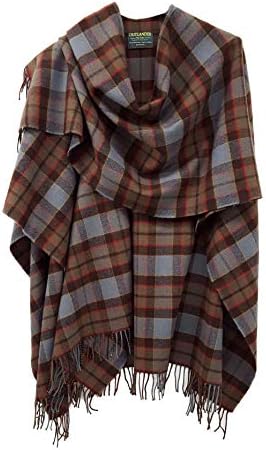 OUTLANDER Wrap Premium Lambswool Tartan