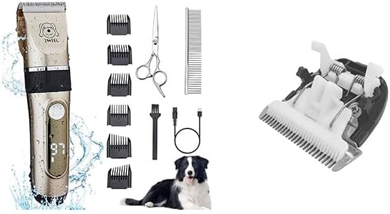 IWEEL Dog Clippers with Replacement Titanium Blade
