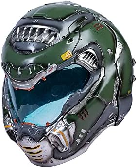 Doomguy Mask Adults Resin Men Full Head Halloween Cosplay Costume Prop