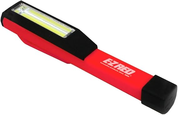 EZRED 150 Lumen COB LED Pocket Flashlight with Magnetic Base and Built in Pocket Clip.