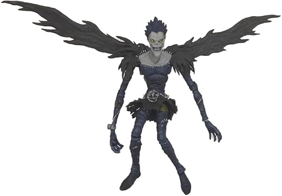 Zhongkaihua Death Note Figure Ryuk/Light Yagami Figure Anime Statue Action Figure Movable Interchangeable Figurine Model Collection Desk Decorations