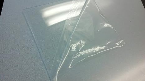 3 PETG Clear Plastic Sheets 12" X 12" X 0.020"