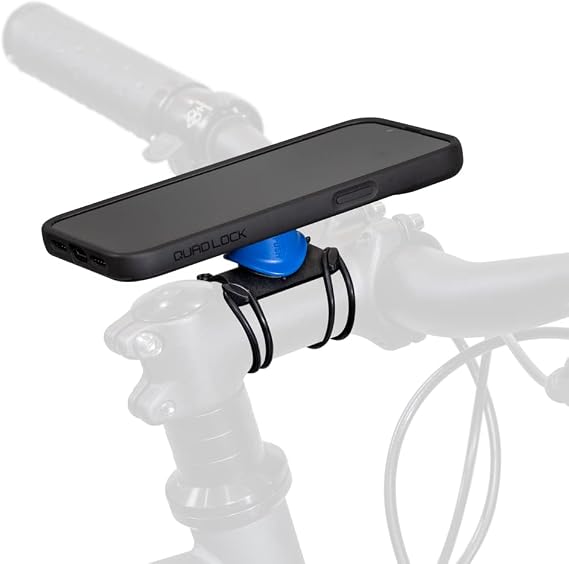 Quad Lock Stem/Handlebar Bike Mount Kit with iPhone 13 Pro