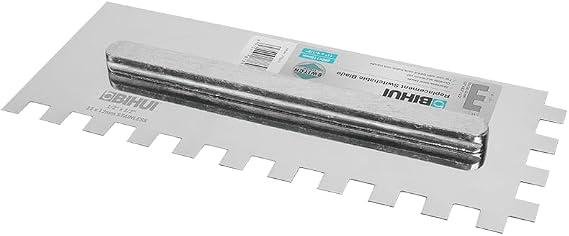 Switch System Square Notched Trowel, 1/2"" - BIHUI, PTSJ12