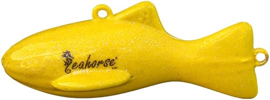 Seahorse Downrigger Fish Trolling Weight 10 LBS Vinyl Coated for Down Rigger or Dredge by Troll-Master