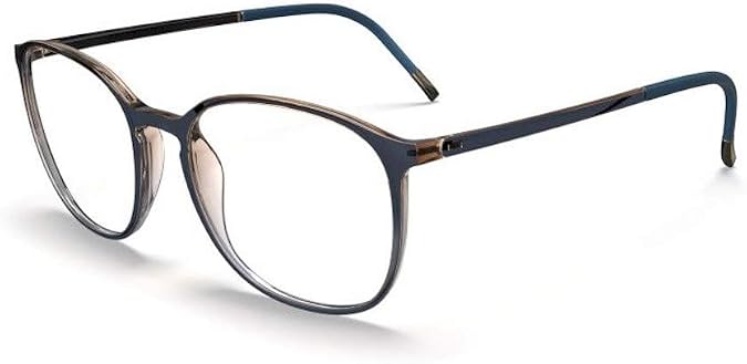 Silhouette SPX-Illusion 2935 9010 Eyeglasses Black Optical Frame 53-18-145