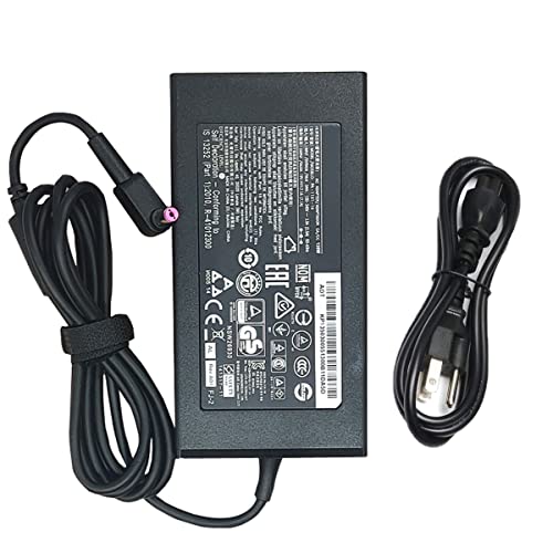 135W AC Charger Fit for Acer Nitro 5 7 AN515-54 AN515-51 AN515-53 AN515-43 AN515-41 AN515-52 AN515-54-5659 AN515-54-5812 AN517-52-52T3 AN715-51 AN715-52-715S ADP-135KB Laptop Adapter Power Supply