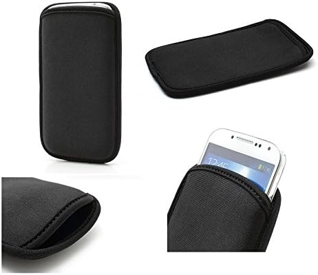 Neoprene Waterproof Slim Carry Bag Soft Pouch Case Cover for Samsung Galaxy Folder 2 - Black
